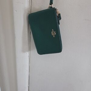 Coach Green Leather Women's Bag